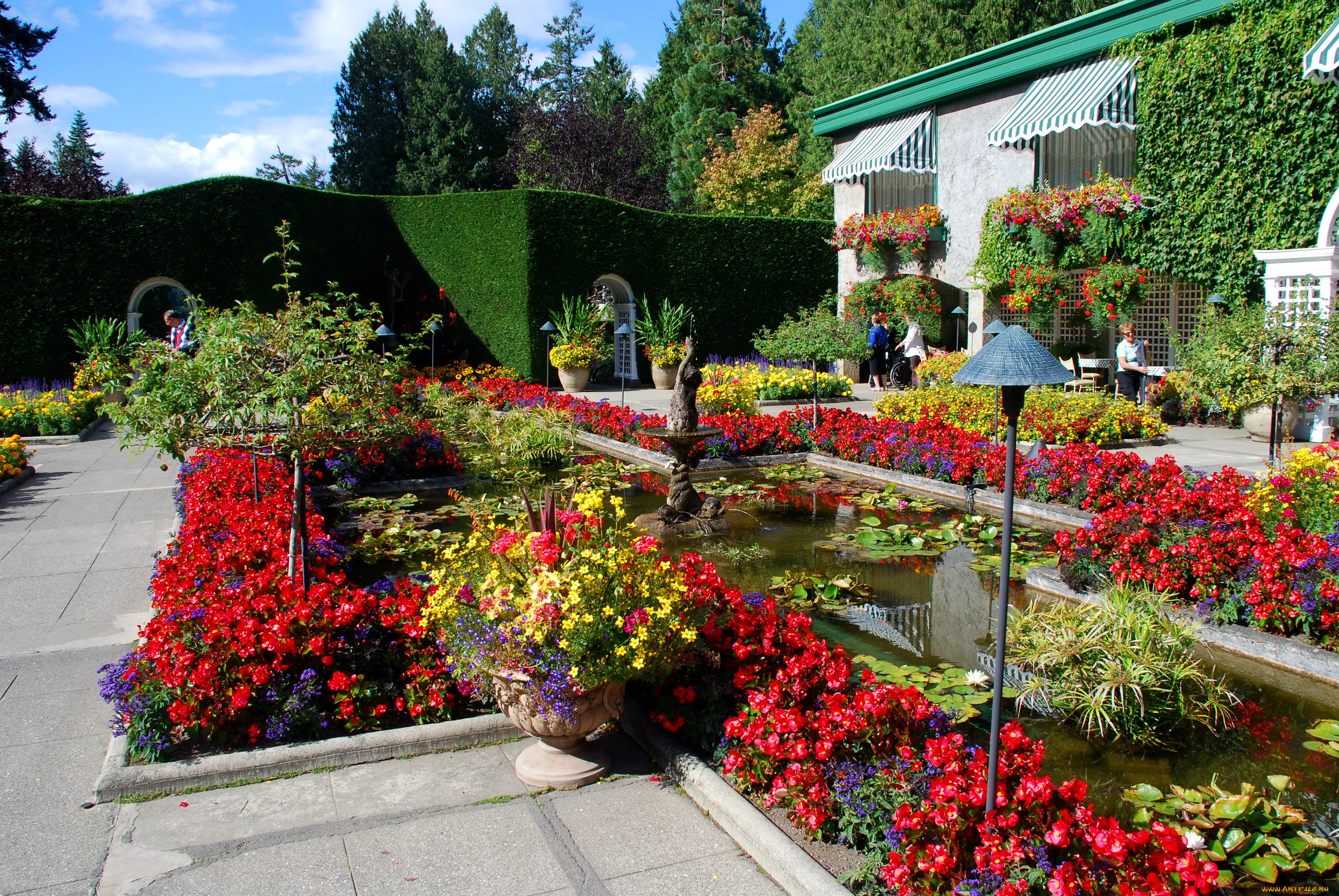, , canada, italian, garden, victoria
